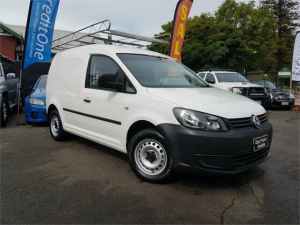 2014 Volkswagen Caddy 2K MY14 TSI160 White 5 Speed Manual Van Sydney City Inner Sydney Preview