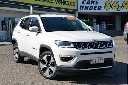 2018 Jeep Compass  WHITE Automatic Wagon FOUR_BY_FOUR Richmond Hawkesbury Area Preview